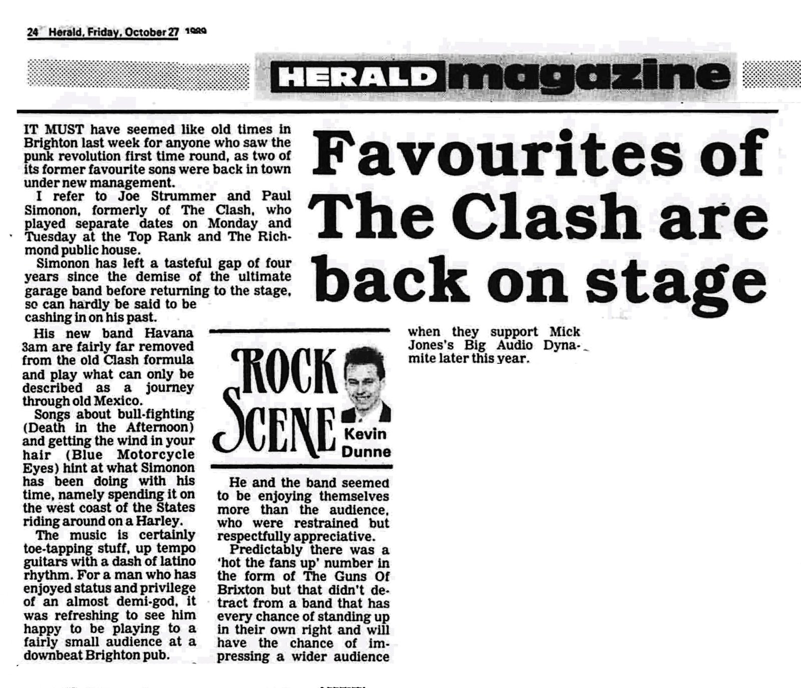 1989 10 Lancing Herald - Friday 27 October 1989